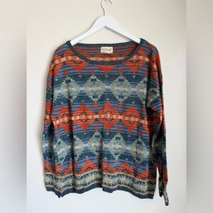 Denim & Supply Ralph Lauren Aztec Southwestern Knit Sweater Men’s Large